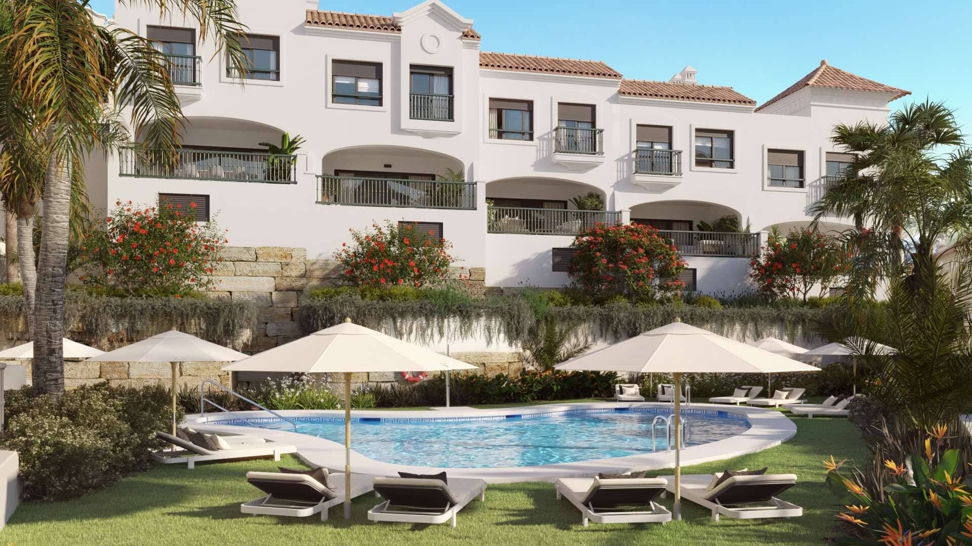 Frontline Golf Wohnen in Estepona