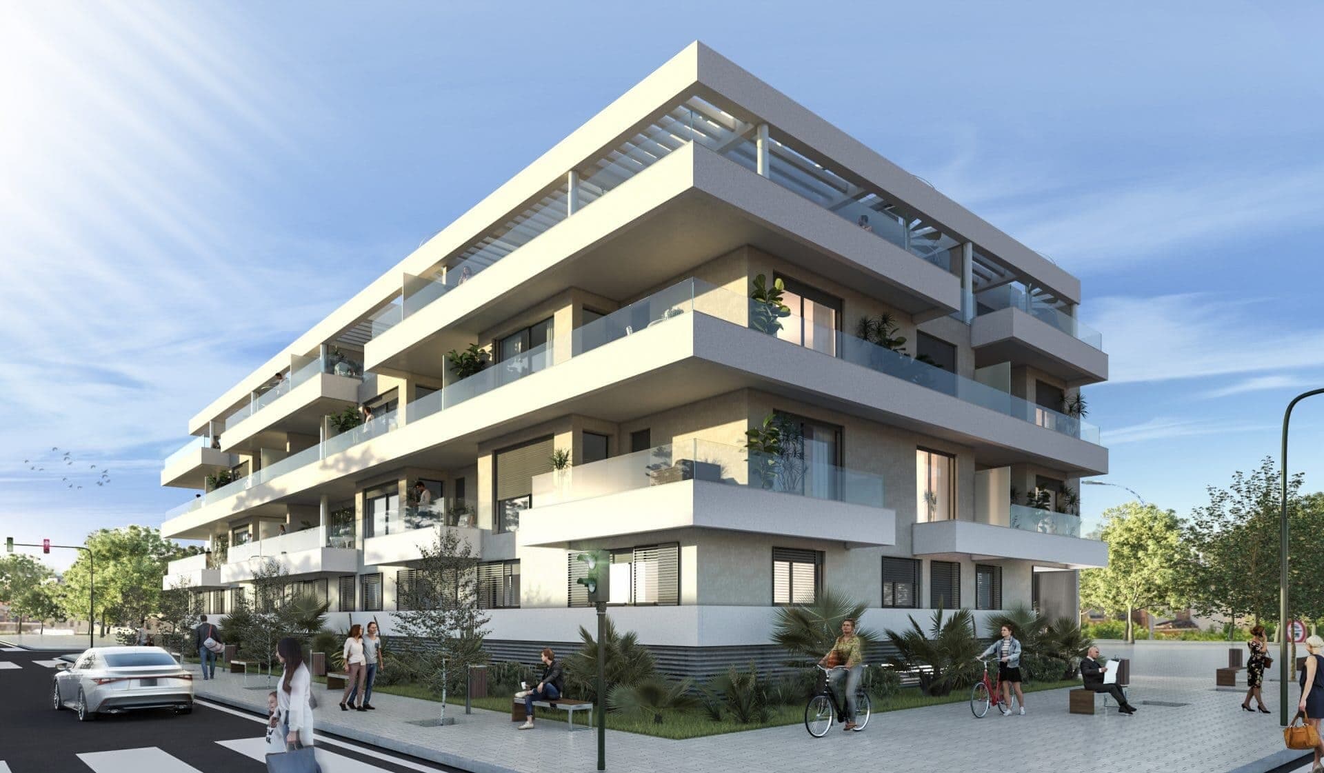 Moderne Küstenappartements nur wenige Schritte vom Strand entfernt in Rincón de la Victoria