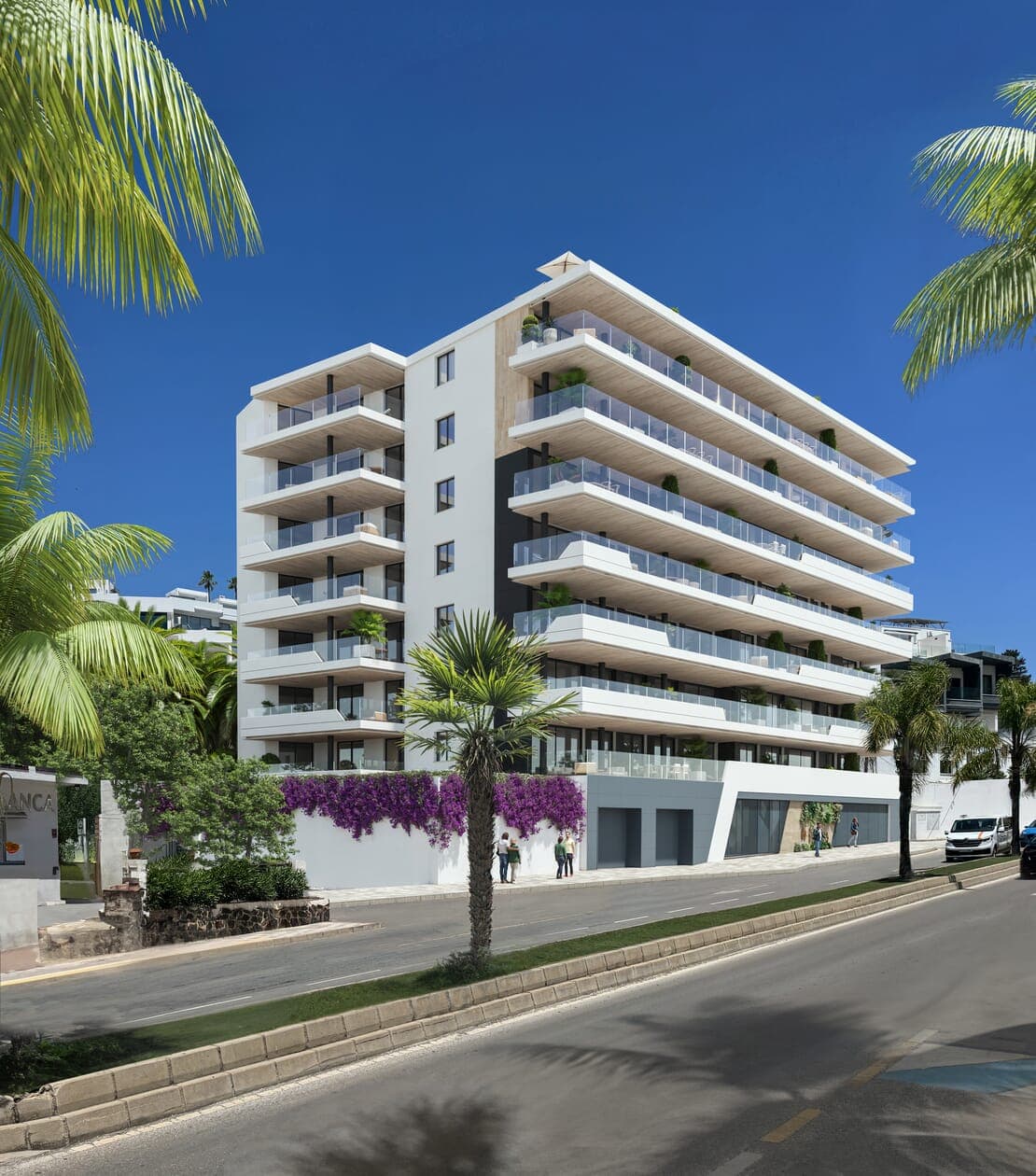 Exklusives mediterranes Wohnen mit Design, Aussicht und Boutique-Luxus.